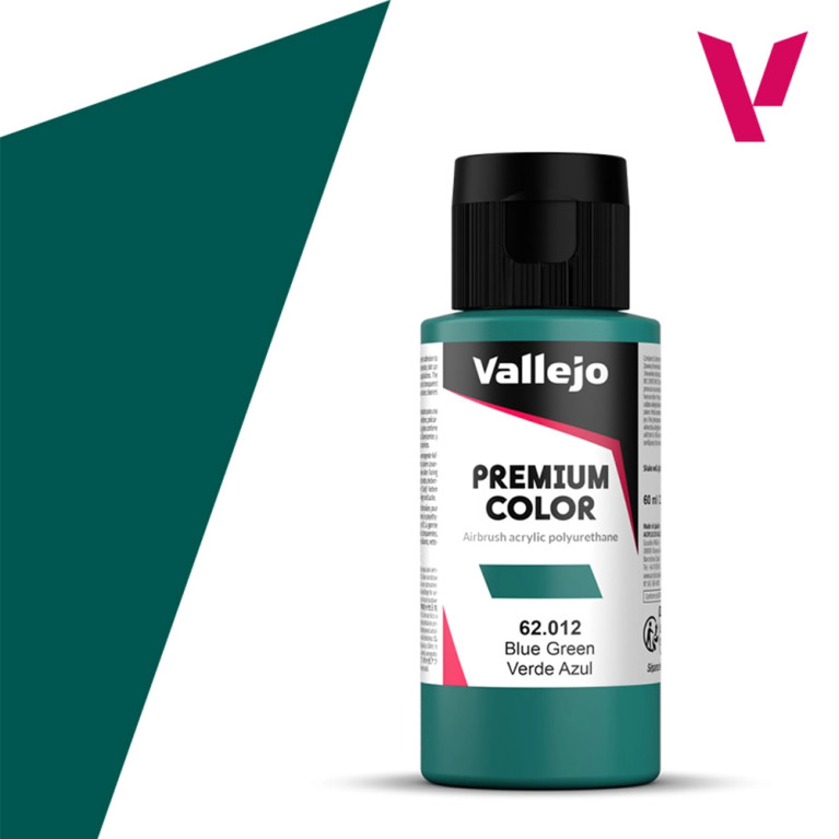 Bleu Vert - 60ml Opaque Premium Color - VALLEJO 62.012