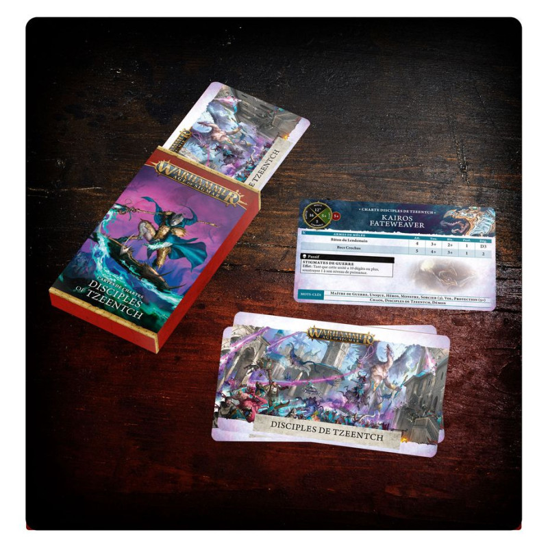 Warhammer Age Of Sigmar, Cartes de chartes, Disciples de Tzeentch - WARHAMMER 83-46