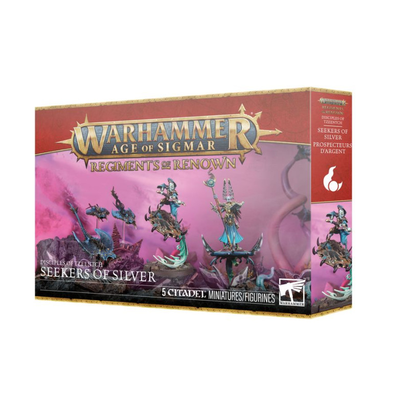 Warhammer Age of Sigmar, Disciples of Tzeentch, Régiment de Renom, Prospecteurs d'Argent - WARHAMMER 83-108