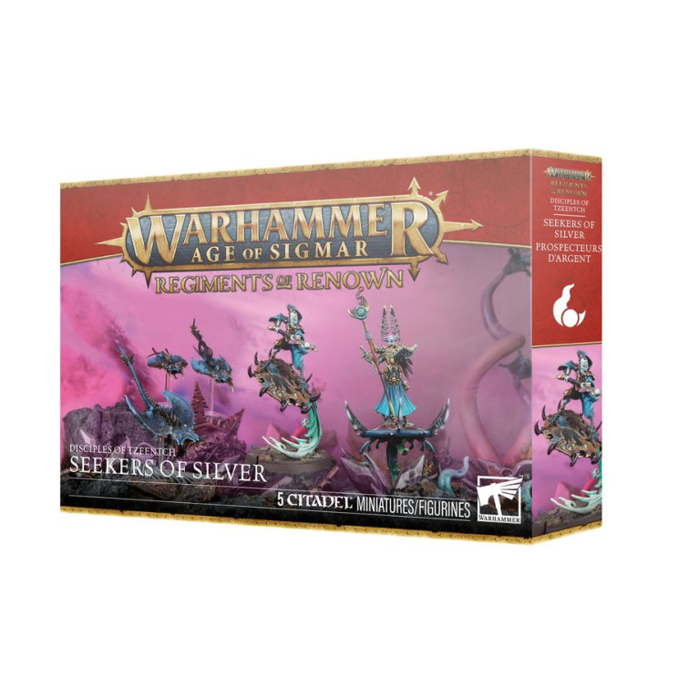 Warhammer Age of Sigmar, Disciples of Tzeentch, Régiment de Renom, Prospecteurs d'Argent - WARHAMMER 83-108