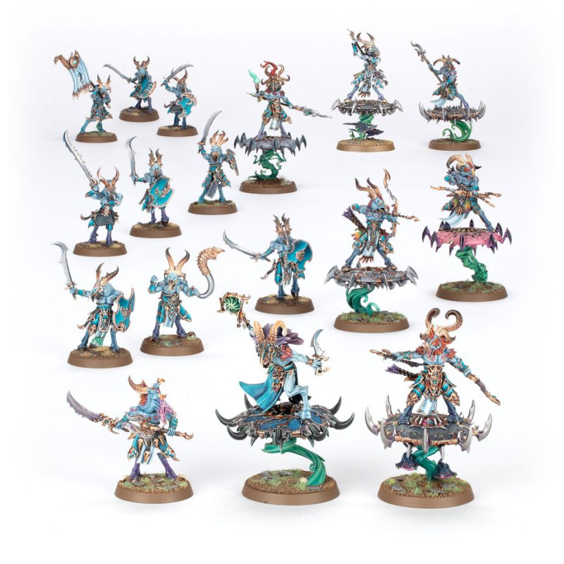 Warhammer Age of Sigmar, Disciples of Tzeentch, Troupeau de Guerre de Tzaangors - WARHAMMER 70-839