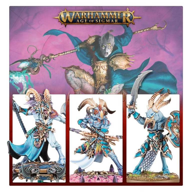 Warhammer Age of Sigmar, Disciples of Tzeentch, Troupeau de Guerre de Tzaangors - WARHAMMER 70-839