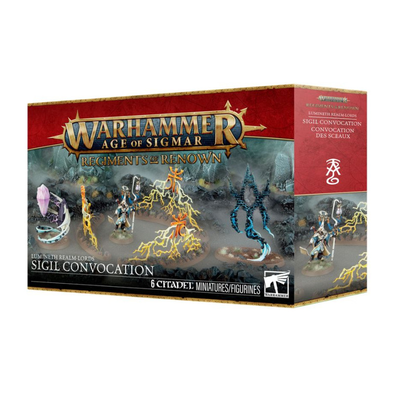 Warhammer Age Of Sigmar, Lumineth Realkm-lords, Régiment de renom, Convocation des Sceaux - WARHAMMER 87-67