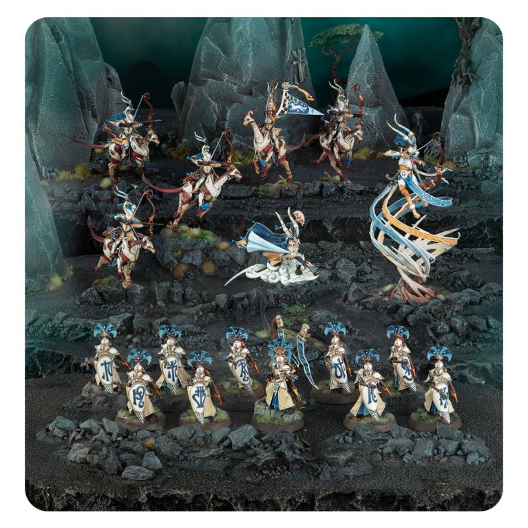 Warhammer Age Of Sigmar, Fer de Lance, Lumineth Realkm-lords, Avant-garde Hurakaine - WARHAMMER 70-874