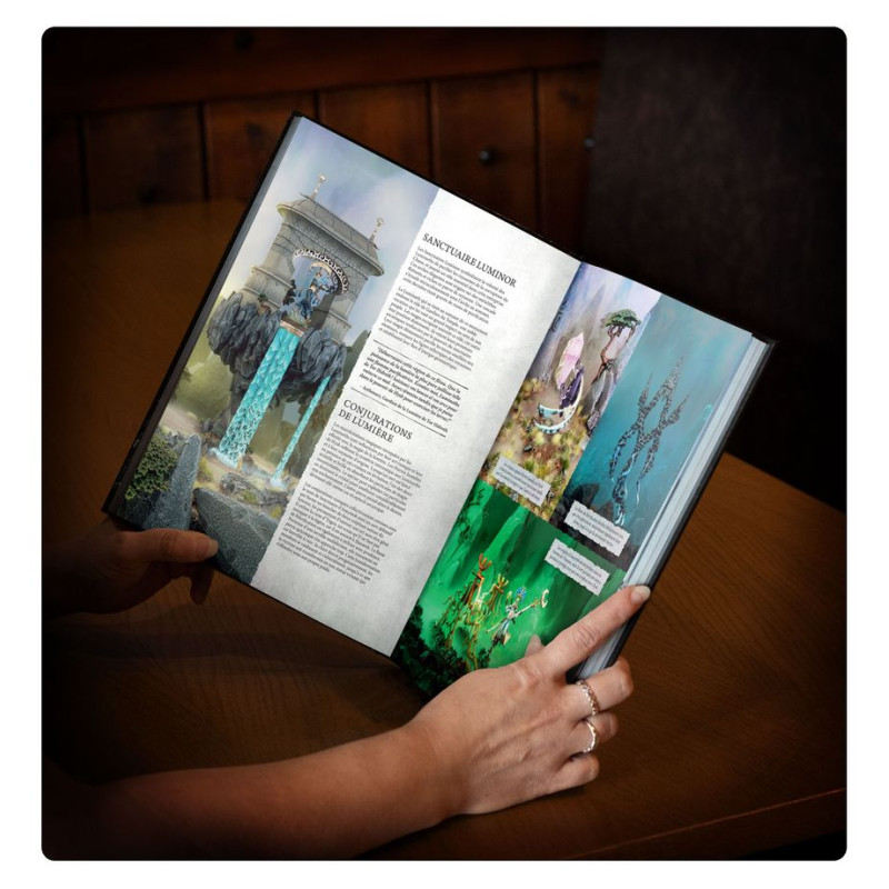 Warhammer Age Of Sigmar, Tome de Bataille de l'Ordre, Lumineth Realkm-lords - WARHAMMER 01030210012