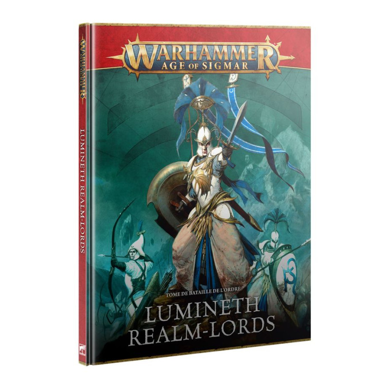 Warhammer Age Of Sigmar, Tome de Bataille de l'Ordre, Lumineth Realkm-lords - WARHAMMER 01030210012