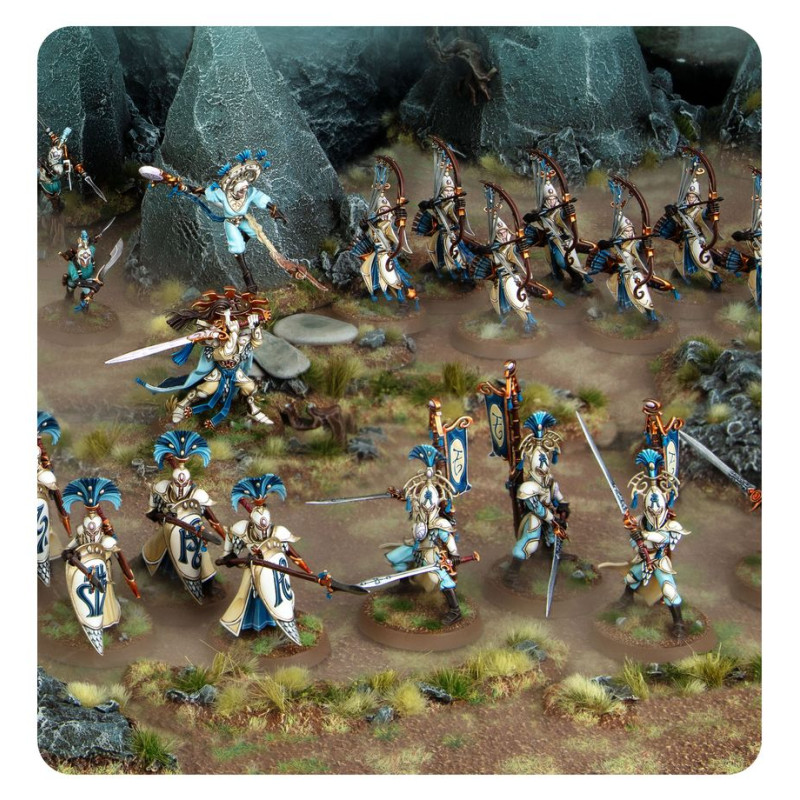 Warhammer Age of Sigmar, Bataillons, Suzerains Lumineths, Ost d'Iliathe - WARHAMMER 87-42