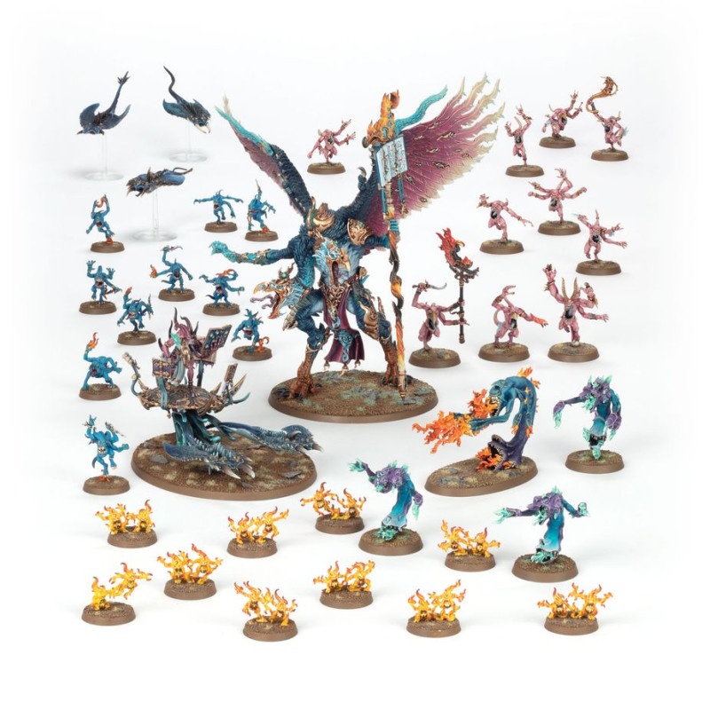Warhammer Age of Sigmar, Bataillons, Disciples de Tzeentch, Cavalcade du Feu mutant - WARHAMMER 83-110