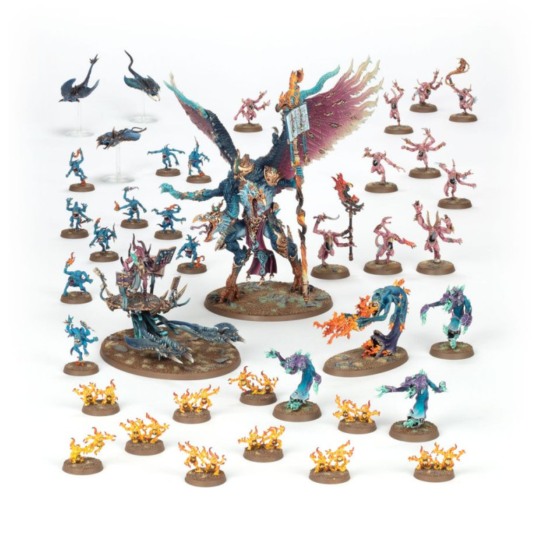Warhammer Age of Sigmar, Bataillons, Disciples de Tzeentch, Cavalcade du Feu mutant - WARHAMMER 83-110