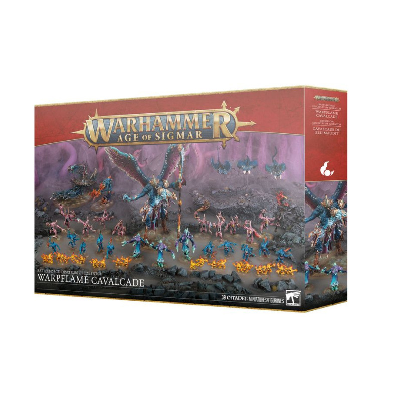 Warhammer Age of Sigmar, Bataillons, Disciples de Tzeentch, Cavalcade du Feu mutant - WARHAMMER 83-110