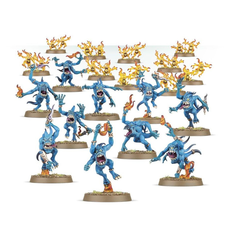 Warhammer Age of Sigmar, Bataillons, Disciples de Tzeentch, Cavalcade du Feu mutant - WARHAMMER 83-110