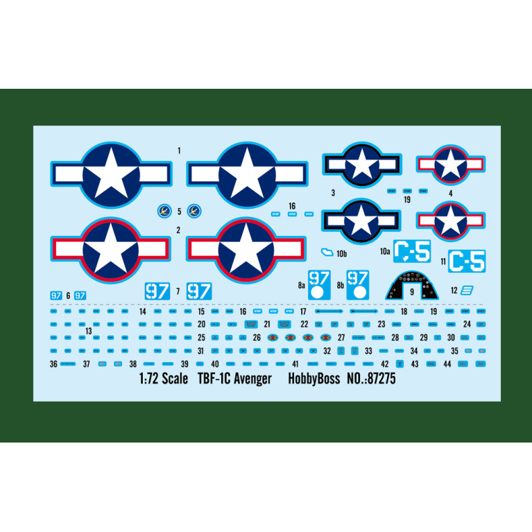TBF-1C Avenger - HOBBYBOSS 87275 - 1/72