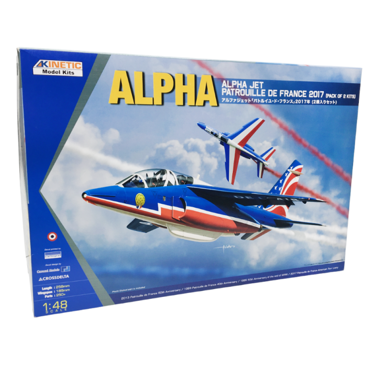 Alpha jet patrouille, 2017 - KINETIC K48064 - 1/48