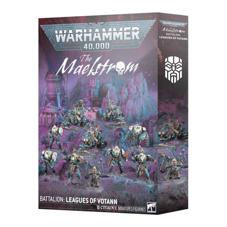 Warhammer 40.000, Bataillon du Maelström, Ligues de Votann - WARHAMMER 99 12 01 18 027 69-26