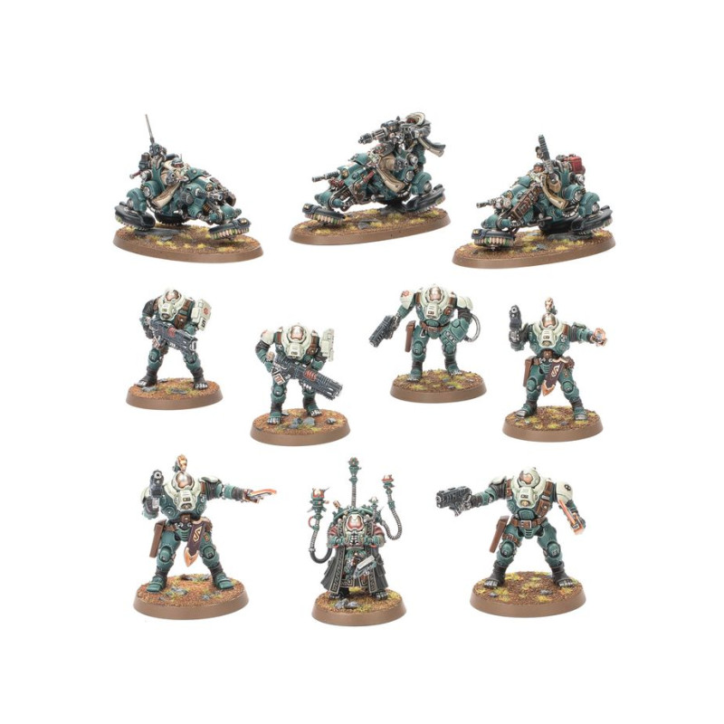 Warhammer 40.000, Bataillon du Maelström, Ligues de Votann - WARHAMMER 99 12 01 18 027 69-26