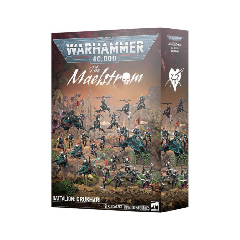 Warhammer 40.000, Bataillon du Maelström, Drukhari - WARHAMMER 99 12 01 12 061 45-27