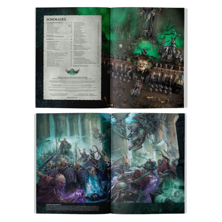 Warhammer Age of Sigmar, Tome de Bataille de la Mort, Ossiarch Bonereapers - WARHAMMER 01 03 02 07 022