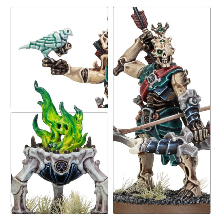 Warhammer Age of Sigmar, Ossiarch Bonereapers, Triax Morteks - WARHAMMER 99 12 02 07 198 94-45