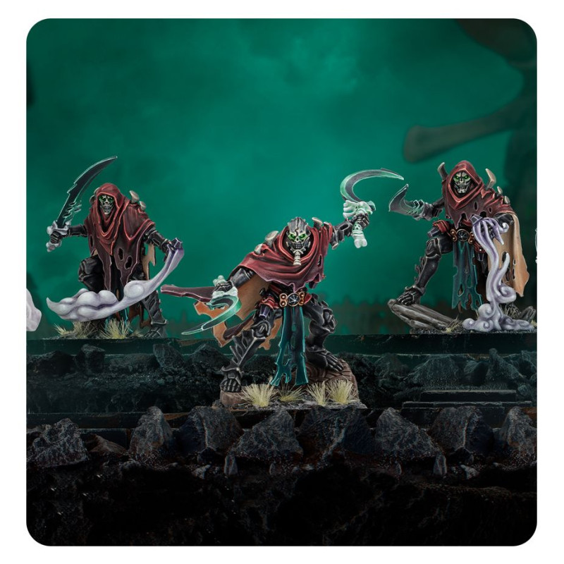 Warhammer Age of Sigmar, Ossiarch Bonereapers, Faucheurs Mortis - WARHAMMER 99 12 02 07 201 94-37