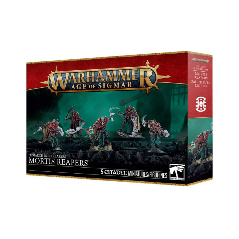 Warhammer Age of Sigmar, Ossiarch Bonereapers, Faucheurs Mortis - WARHAMMER 99 12 02 07 201 94-37