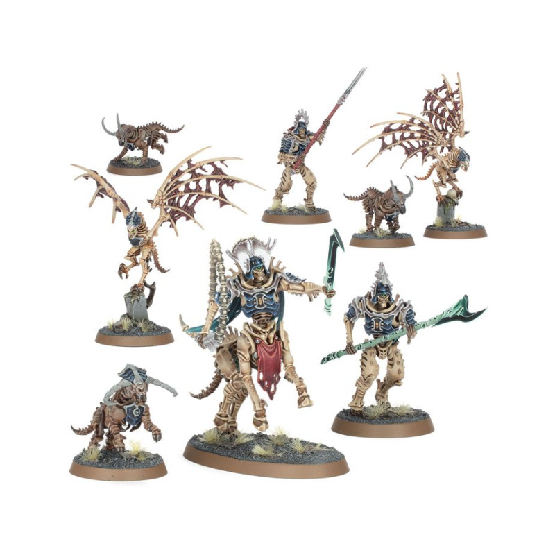 Warhammer Age of Sigmar, Fer de Lance, Ossiarch Bonereapers, Avant-garde Kavalos - WARHAMMER 99 12 02 07 197 70-943