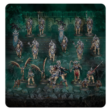 Warhammer Age of Sigmar, Fer de Lance, Ossiarch Bonereapers, Avant-garde Kavalos - WARHAMMER 99 12 02 07 197 70-943