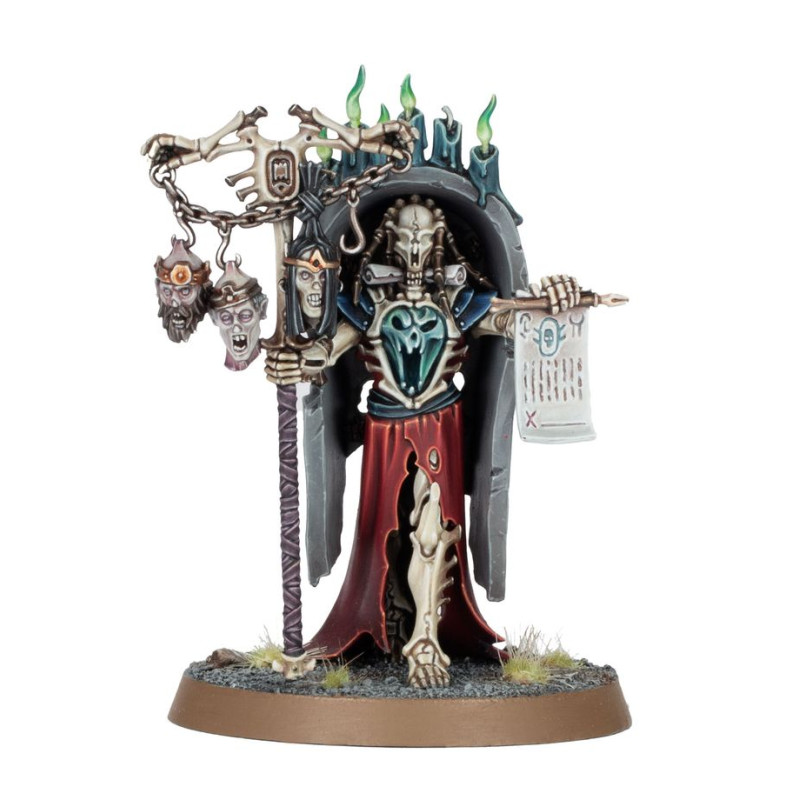 Warhammer Age of Sigmar, Ossiarch Bonereapers, régiment de Renom, Hérauts de la Dîme d'Os - WARHAMMER 99 12 02 07 196 94-43