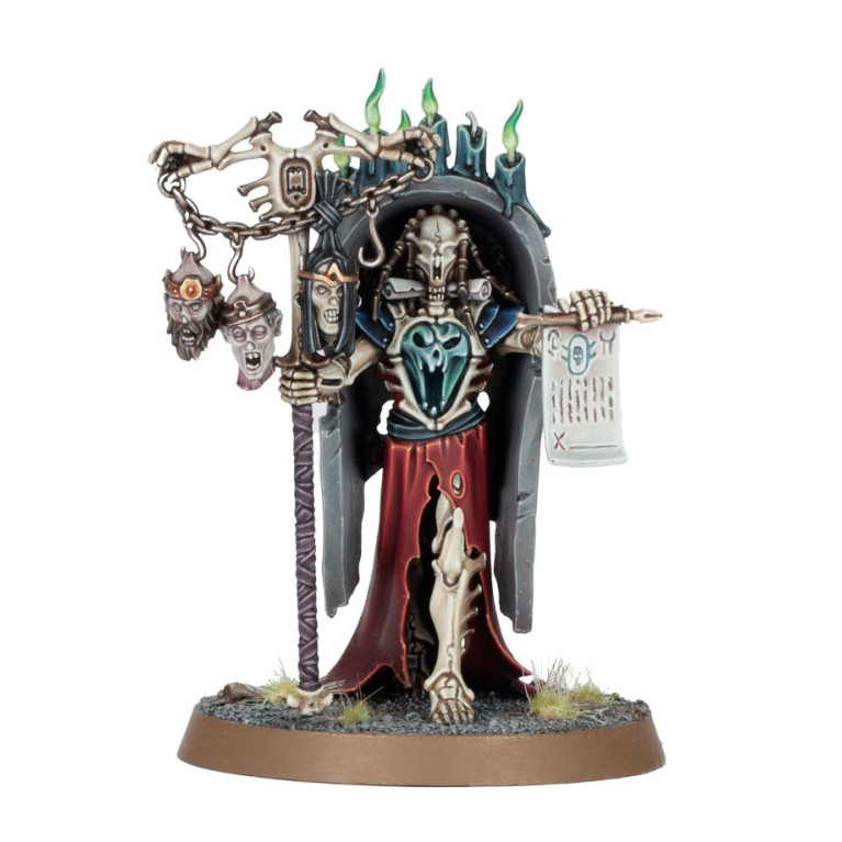 Warhammer Age of Sigmar, Ossiarch Bonereapers, régiment de Renom, Hérauts de la Dîme d'Os - WARHAMMER 99 12 02 07 196 94-43