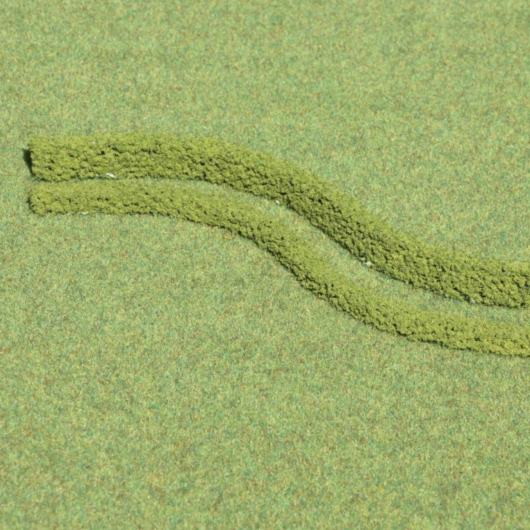 3 haies 50 cm flexibles vertes claires haut 7 mm - HEKI 1184