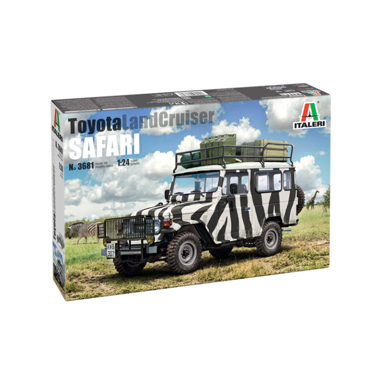 Toyota Land Cruiser, Safari - ITALERI 3681 - 1/24