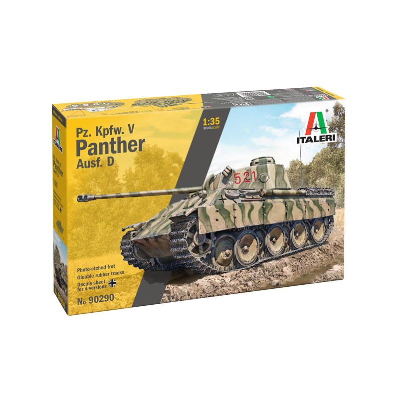 Pz. Kpfw. V Panther Ausfr. D - ITALERI 90290 - 1/35