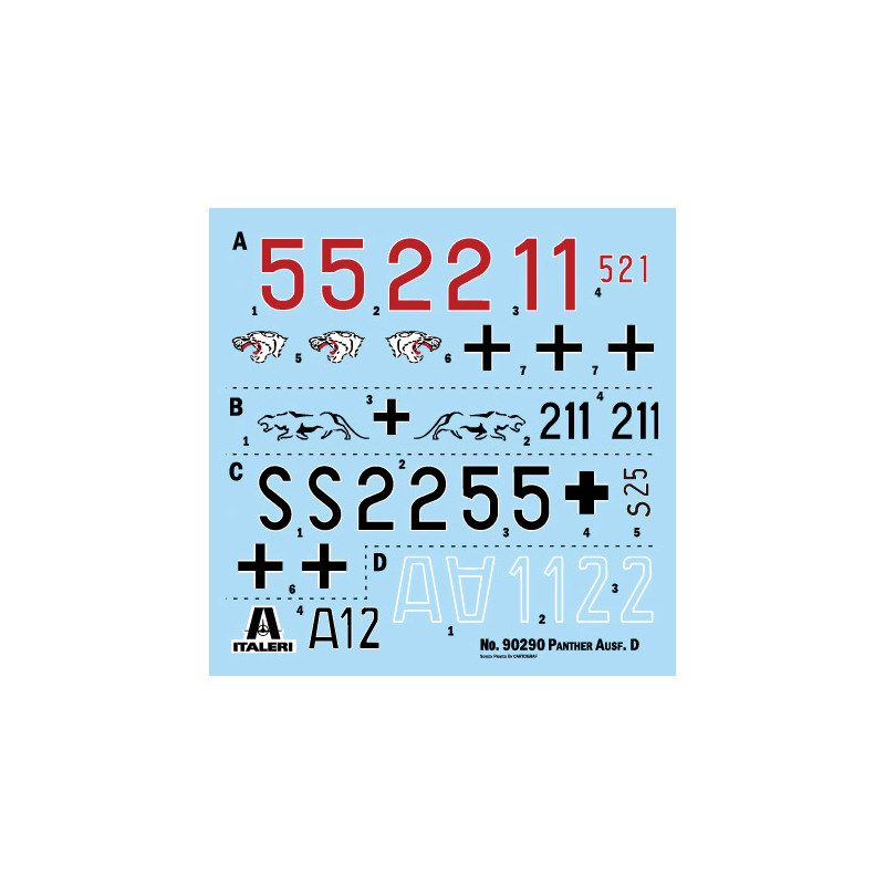 Pz. Kpfw. V Panther Ausfr. D - ITALERI 90290 - 1/35