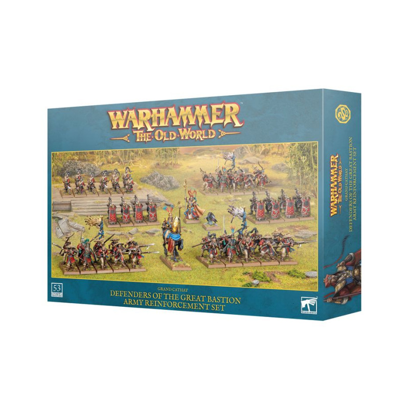 Warhammer The Old World, Grand Cathay, Set de renforts d'Armée défenseurs du Grand Bastion - WARHAMMER 06-213