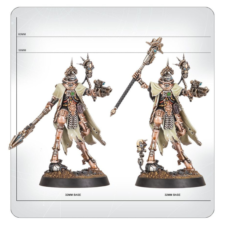 Warhammer The Horus Heresy, Mechanicum, Maréchal Pérégrin de combat Skitarii - WARHAMMER 31-150