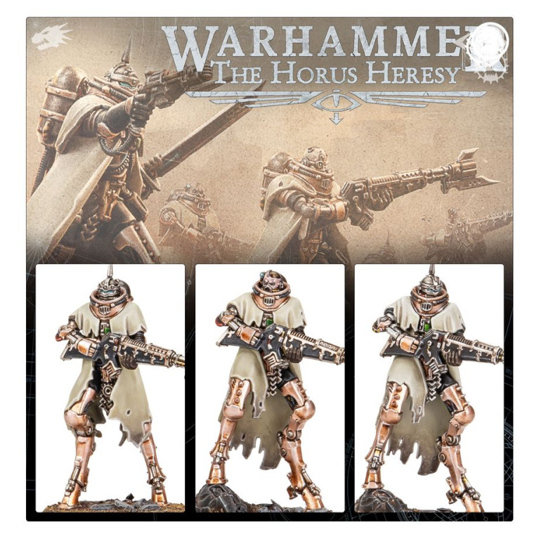 Warhammer The Horus Heresy, Mechanicum, Corpus de pérégrins de combat Skitarii - WARHAMMER 31-134