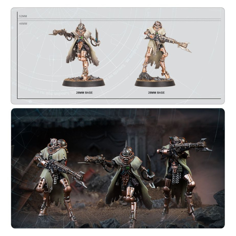 Warhammer The Horus Heresy, Mechanicum, Corpus de pérégrins de combat Skitarii - WARHAMMER 31-134