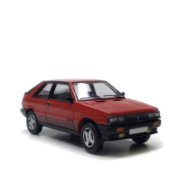 Renault 11 Turbo, 3 portes phase 1, rouge, 1984 - SAI 7707 - HO 1/87