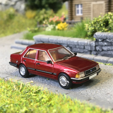 Ford, Orion MK I, rouge foncé, 1984 - PCX 870726 - HO 1/87
