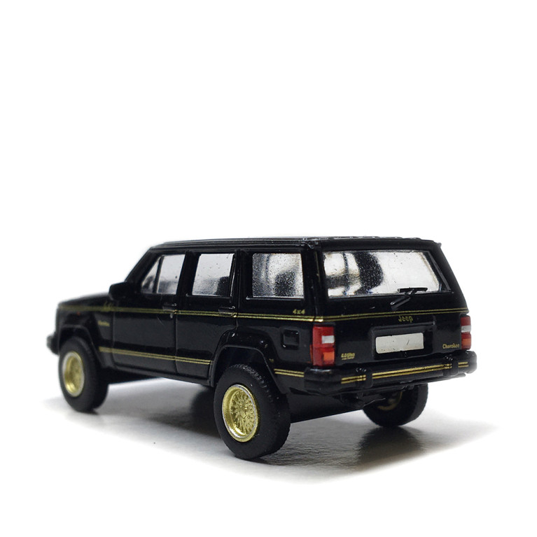 Jeep, Cherokee XJ, noire, 1984 - PCX 870728 - HO 1/87