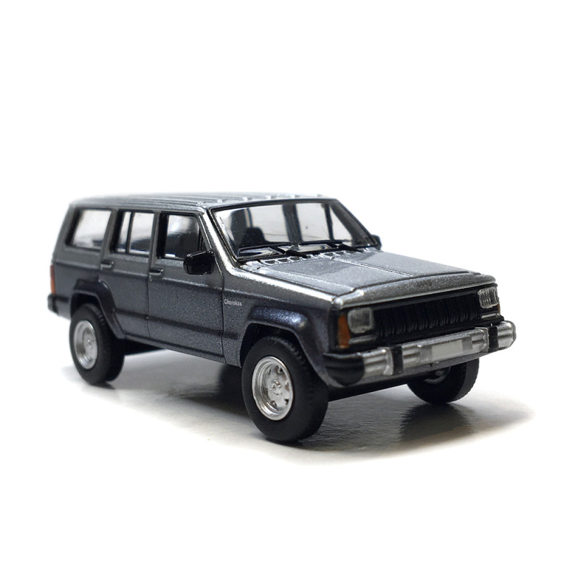 Jeep, Cherokee XJ, gris, 1984 - PCX 871150 - HO 1/87
