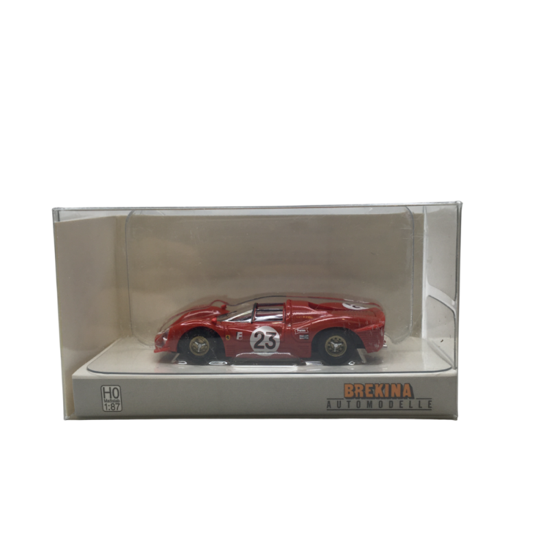 Ferrari 330, P4 Spider, n°23, 24H de Daytona, 1967, Lorenzo bandini, Chris Amon - BREKINA 22903 - HO 1/87