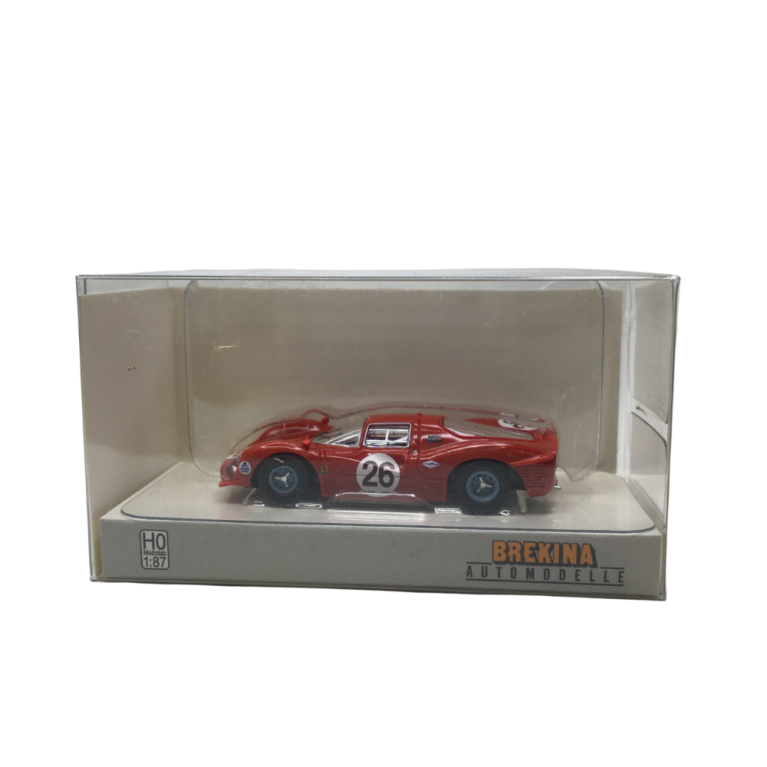 Ferrari 330, P4 Spider, n°26, 24H de Daytona, 1967, Pedro Rodriguez de la Vega, Jean Guichet - BREKINA 22905 - HO 1/87