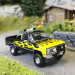 Chevrolet C10, noir, jaune, flammes, 1982 - BREKINA 19693 - HO 1/87