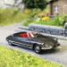 Citroën DS 19 cabriolet ouvert, gris, 1963 - SAI 7807 - HO 1/87