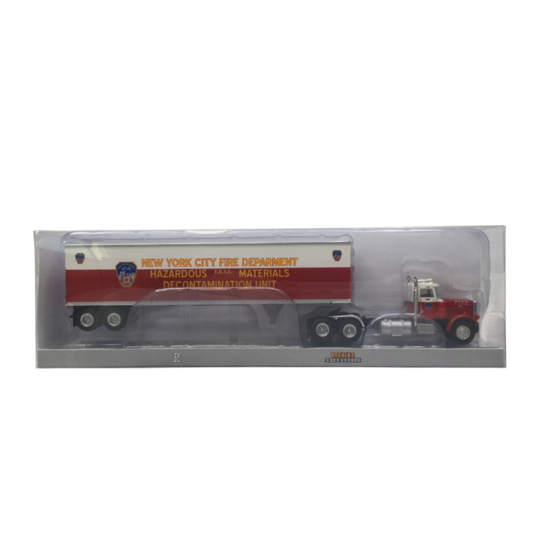 Camion, Peterbilt 359, FDNY, 1973 - BREKINA 85721 - HO 1/87
