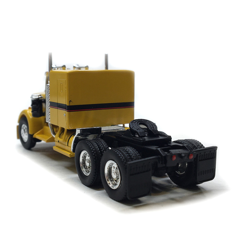 Tracteur, CAT, Kenworth W900, jaune - BREKINA 86254 - HO 1/87