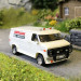 Chevrolet G20, hurricane helldrivers, 1983 - BREKINA 18255 - HO 1/87