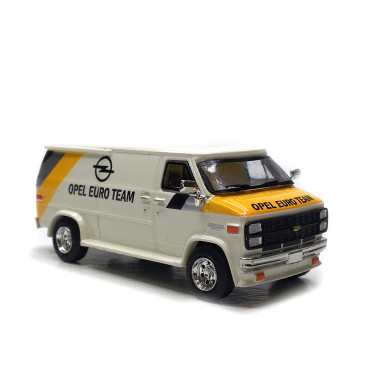 Chevrolet G20, Opel euro team, 1983 - BREKINA 18256 - HO 1/87