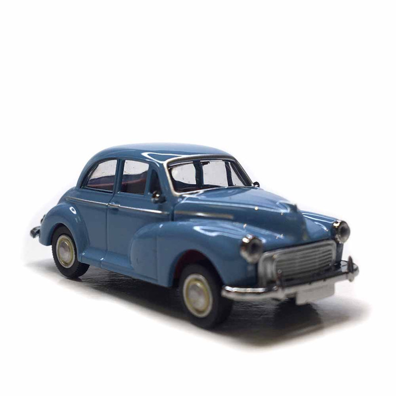 Morris Minor 1000, bleu, 1956 - BREKINA 15214 - HO 1/87