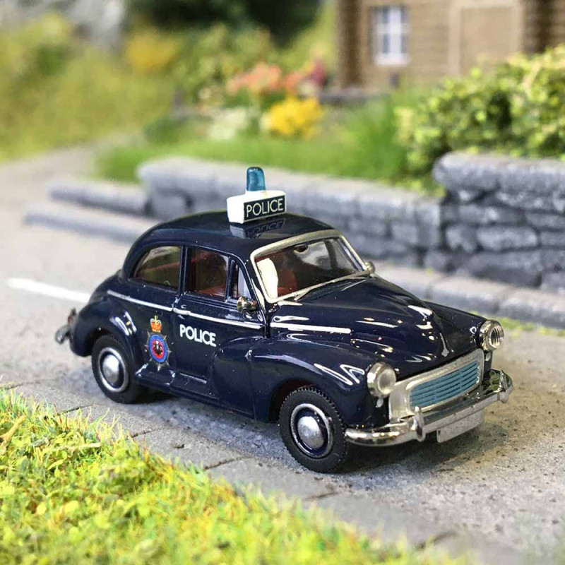Morris Minor 1000, Police du Pays de Galles, 1956 - BREKINA 15218 - HO 1/87